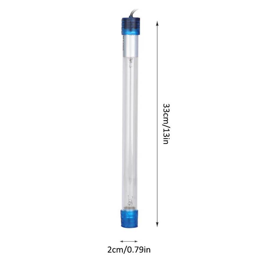 Filtro UV para acuario esterilizador UV, luz UV de inmersión, matador de algas para acuario