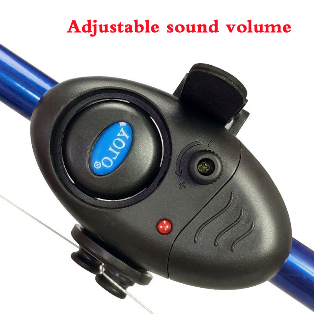Mini Elektronische Draadloze Vissen Beetverklikker Sound Light Running Gevoelige Mat Vissen Bel Tracker Voor Vis Accessoires Gereedschap
