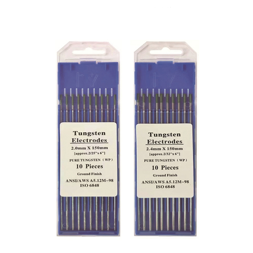 Fil à souder en tungstène pur, électrodes WP, Rod1.0 2.0 1.6 2.4 3.0 3.2 4mm * 150mm, magnésium Aluminium pour torche Tig, 30 pièces