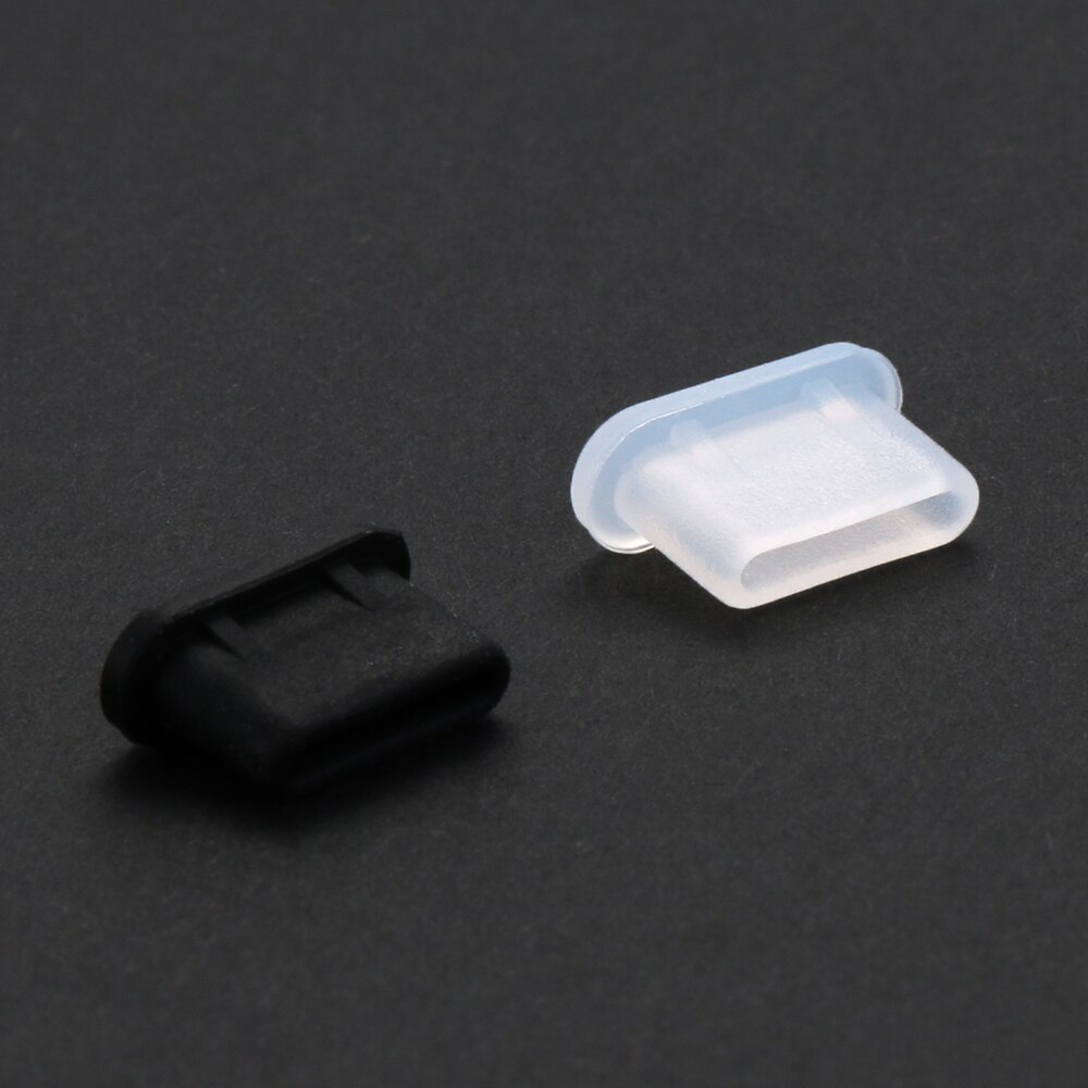 1pc silikone type-c anti støvstik opladningsport beskyttelsesdæksel til samsung huawei xiaomi telefontilbehør