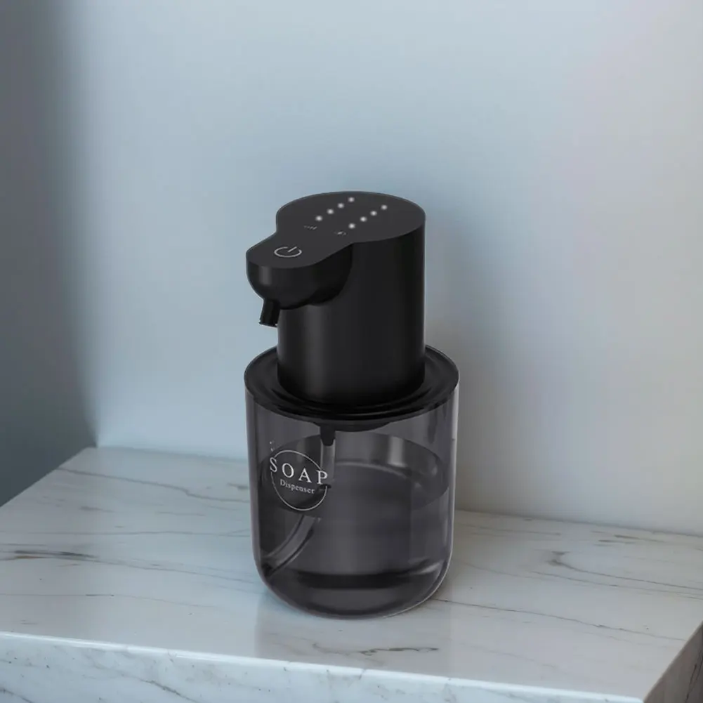 Dispensador automático de jabón de espuma/Gel, 400ml, 4 engranajes, Sensor infrarrojo, dispensador de jabón para platos, IPX5, resistente al agua, accesorios para cocina y baño