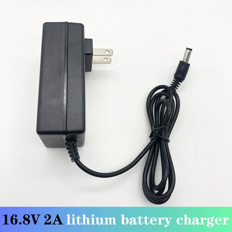 18650 Lithium Batterij Oplader 16.8V 2A Li-Ion Batterij Oplader Voor 21V 1A 8.4V 2A Smart Charger 18650 batterij Dc 5.5*2.1 Mm: 16.8V 2A / EU