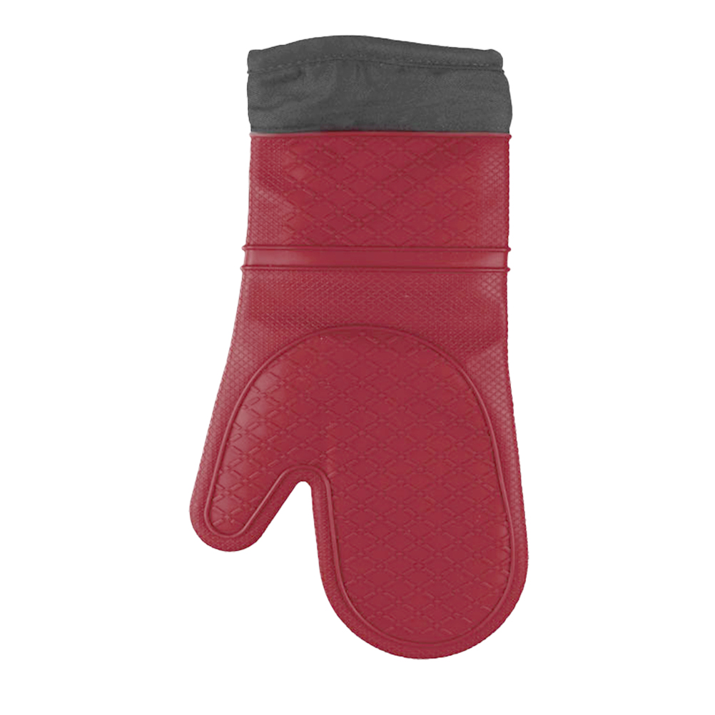 Silicone Oven Mitt Kitchen Oven Glove Non-slip Silicone Oven Glove for Baking: As Shown