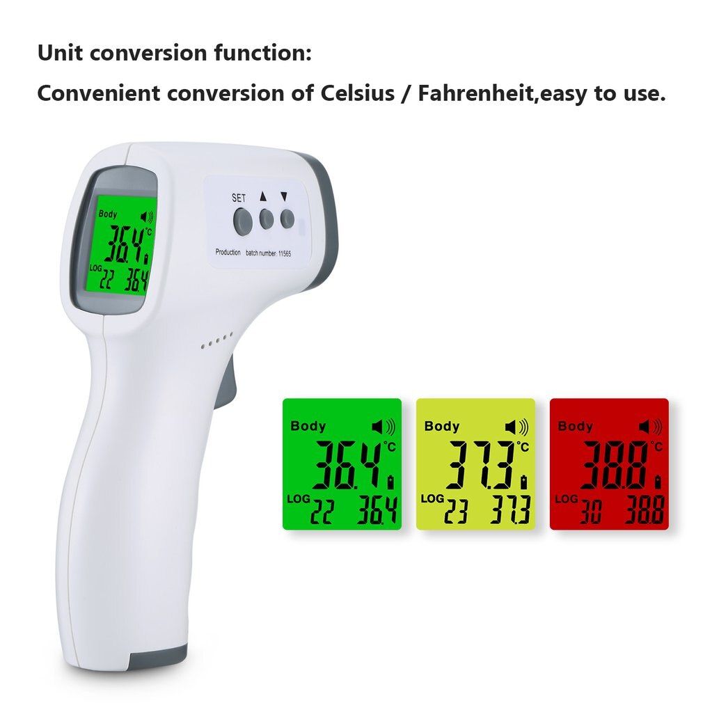 Digitale Thermometer Medische Non-contact Body Thermometer Infrarood Quick Meting Voorhoofd Thermometer Voor Volwassenen Baby