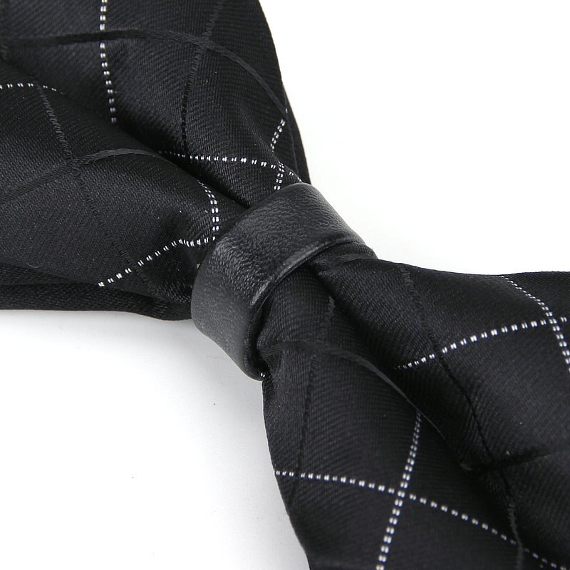Corbatas de mariposa para hombre, pajarita de para , boda, niños y niñas, a cuadros, lazo rojo y negro, accesorios al por mayor