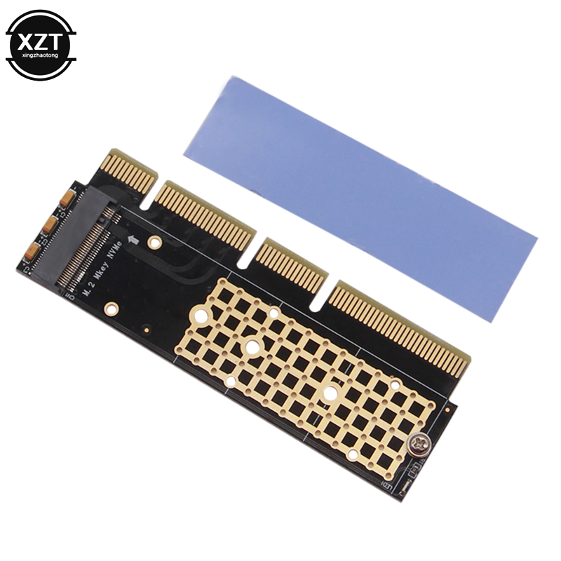 M .2 nvme sovitin ssd pcie kortille  m2 avain m ajuri silikonijäähdytystyynyllä kiintolevysovitin tuki pcie  x4 x 8 x 16 paikka
