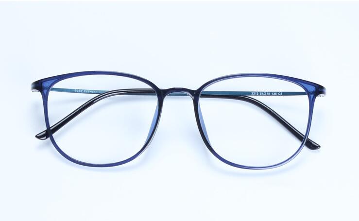 Monture de lunettes Geek en acier au carbone pour hommes et femmes, Ultra-léger, Vintage, Super grand cadre Nerd décoratif pour myopie
