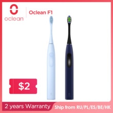 Oclean F1 Sonic Elektrische Tandenborstel Usb Snel Opladen 30 Dagen Batterij Leven Volwassen Ultra Sonic Tandenborstel Met 3 Schoonmaken modi