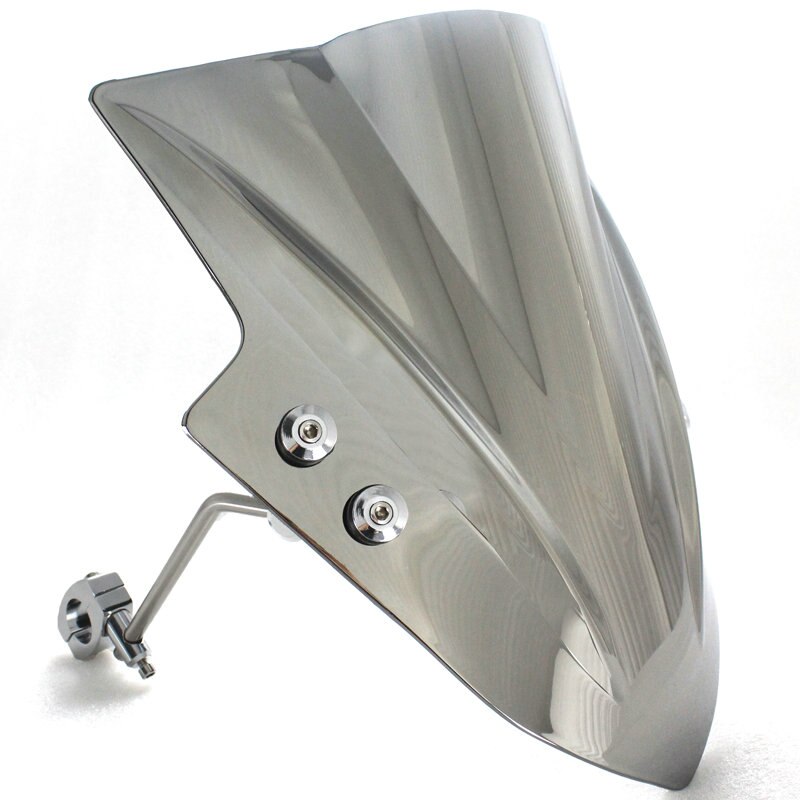 Parabrisas para Suzuki SV650 SV 650 Gixxer 250 Gladius 650 SFV650 400 SFV400, soporte para parabrisas de 7/8 "o 1"