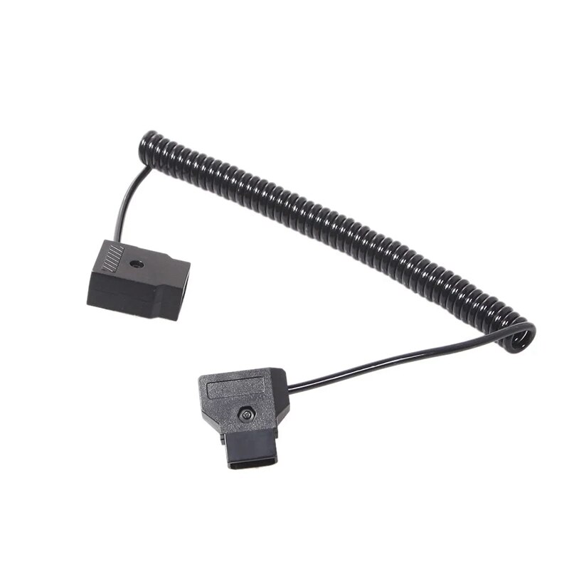 Eonvic D-Tap Verlängerungskabel Spiralförmig – Für DSLR-Rig, 2 M, Stecker Zu Stecker, Hochwertig