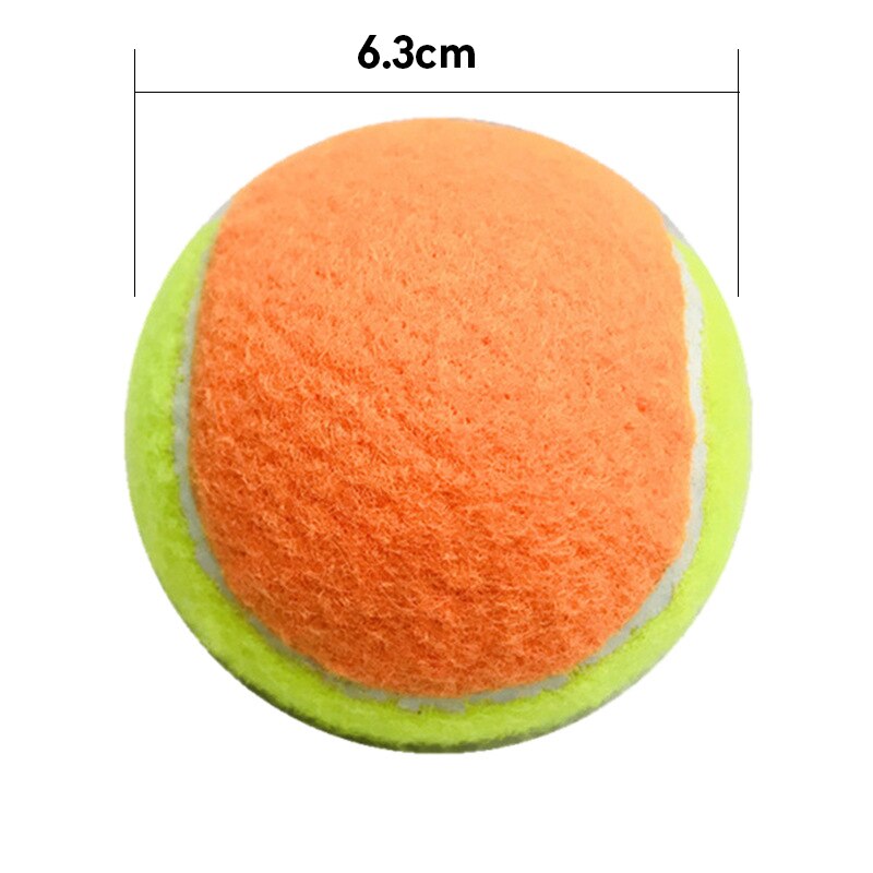 Balles de Tennis en caoutchouc renforcé, amortisseur de chocs, haute élasticité, Durable, pour entraînement en Club et à l'école, 3 pièces