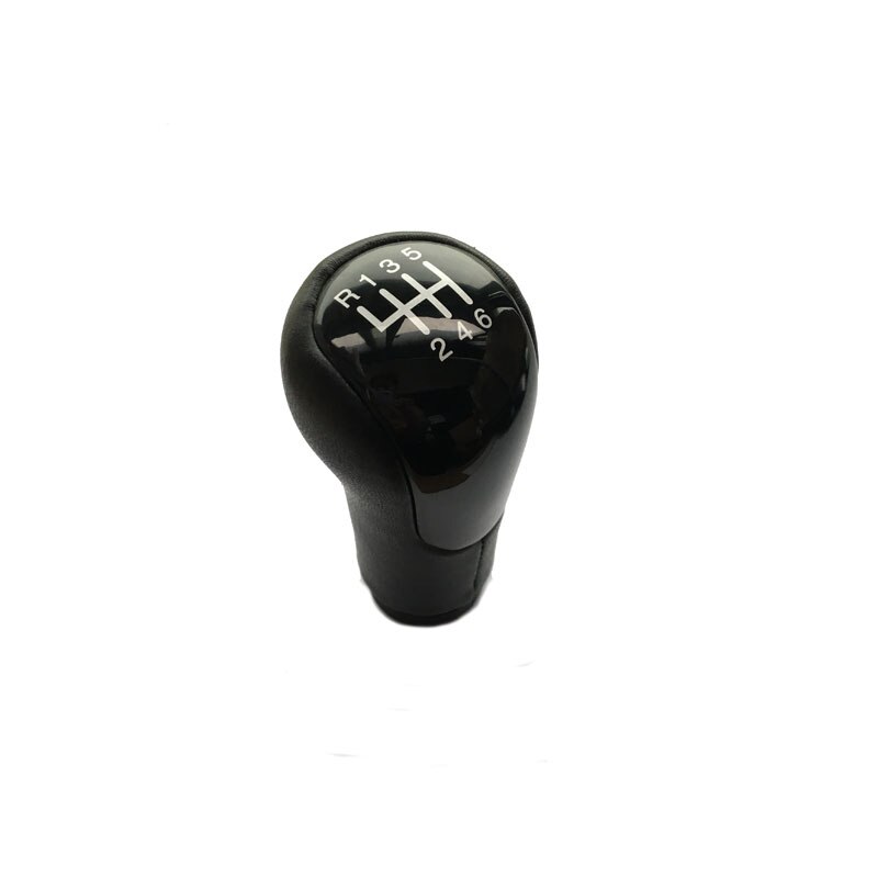 Für Ford FIESTA FUSION 2002 MT 5 6 geschwindigkeit Schwarz Auto Shift Schaltknauf Griff Mit Staub Abdeckung auto Styling: Grau