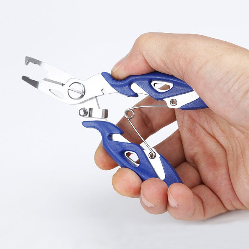 Stainless steel lure pliers Angled fishing pliers Mini fish control pliers Multifunctional hook extractor Outdoor products