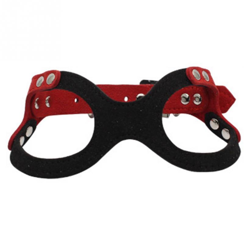 Arnés para perros suave y ajustable, para cachorros, Chihuahua: Black / S