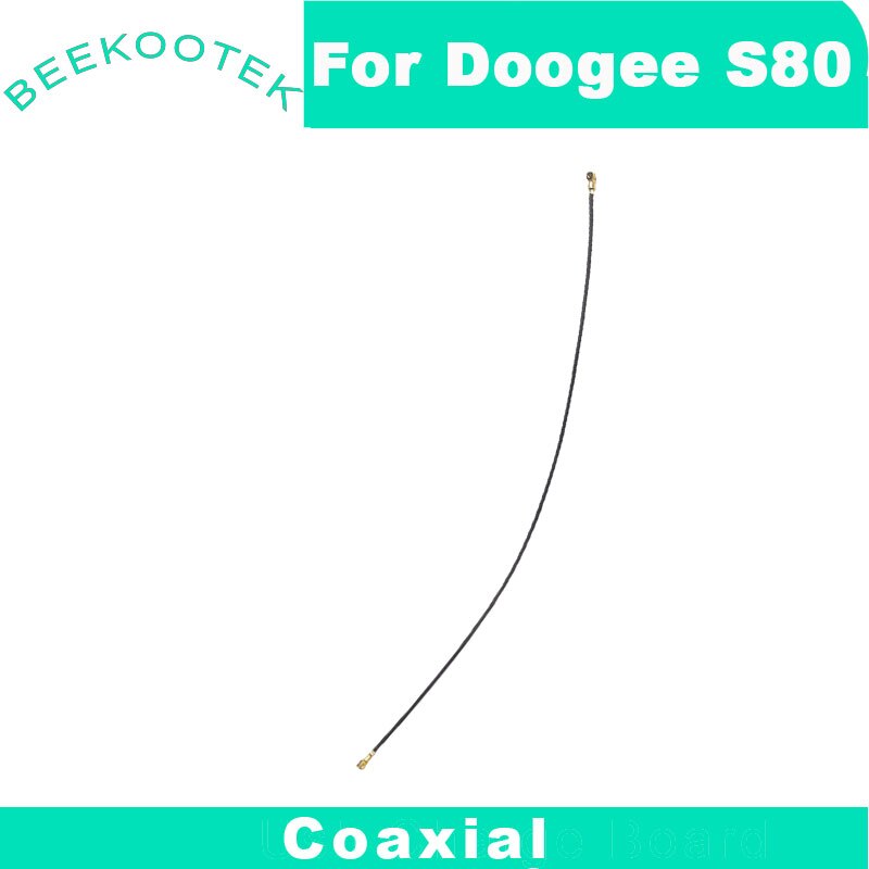 Novo original doogee s80/s80 lite sinal antena cabo cabo flexível coaxial conector de fio