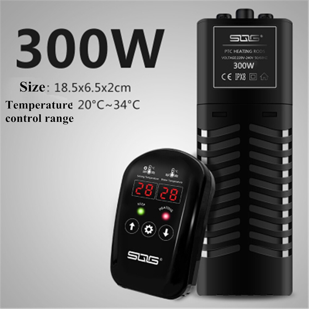 300/500W Aquarium Verwarming Staaf Lcd-scherm Digitale Constante Temperatuur Controller Split Thermostaat Aquarium Aquarium Heater