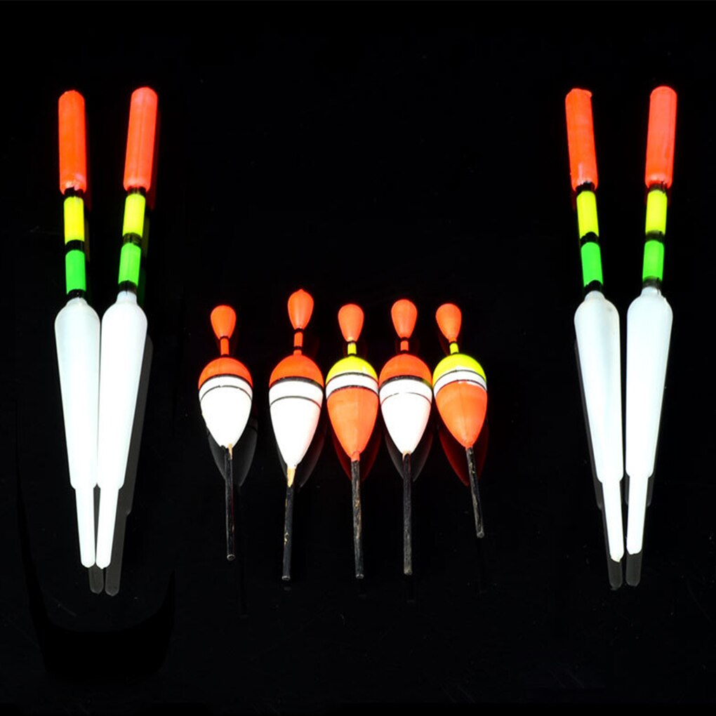 Boyas de pesca marina de , juego de varias boyas verticales, accesorios de pesca, flotador de pesca de peces, 15 piezas