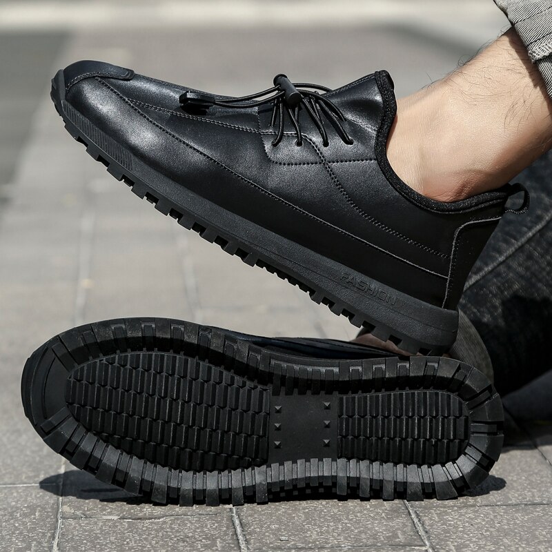 Heren casual werkschoenen antislip waterdicht oliebestendig gladde grond schoenen voor chef-kok meester dokter hotel restaurant