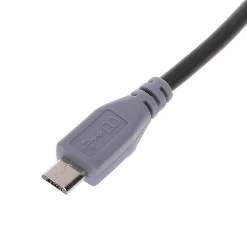 Micro Usb 2.0 B Male Naar Micro Usb B Male 5 Pin Converter Otg Adapter Lead Data Kabel 25Cm/50Cm/100Cm