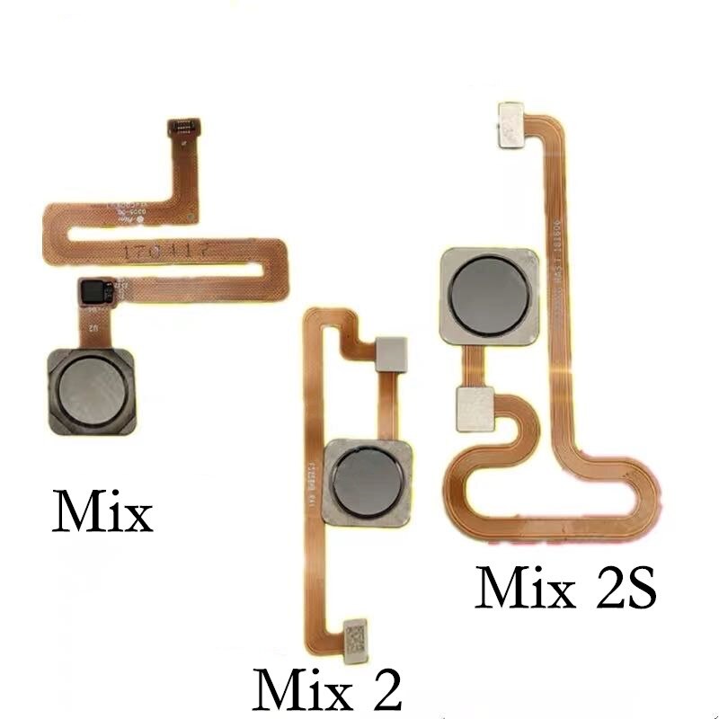 Home button fingerprint sensor flexible cable for Mi Mix 2 2s mobile phone repair accessories