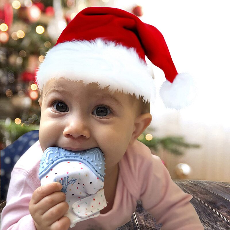 Molaren Handschuhe einstellen von 2-Handschuhe und Molaren Spielzeug-Verstellbaren Riemen für Baby der Hand-Genehmigt Silikon beißRing für Sensorische Stimulation