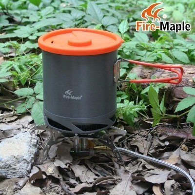 Fire Maple Outdoor Koken Warmtewisselaar Pot Camping Folding Aluminium Pot Ketel 1L 190g FMC-XK6