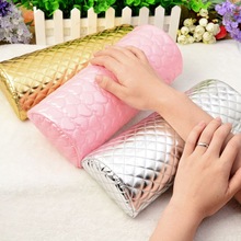 Nail Art Hand Cushion Holder Soft PU Leather Sponge Arm Rest Love Heart Nail Pillow Manicure Accessories apda9a124