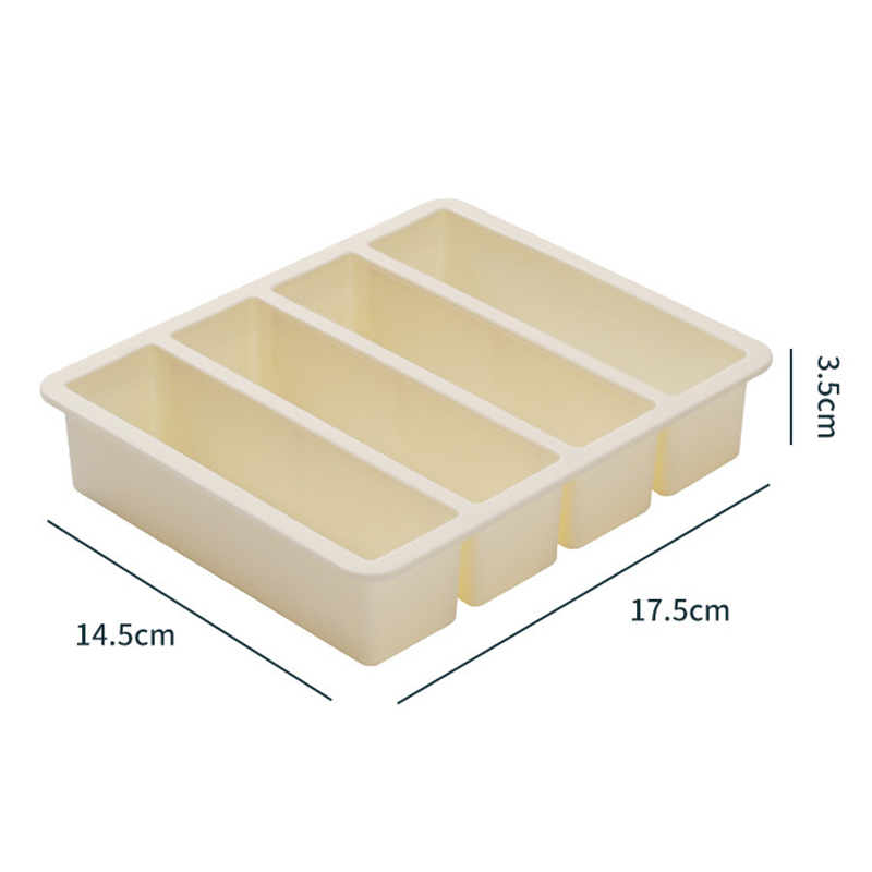 4 Cubes Giant Storage For Food Meal Sauce With Lid Silicone Freezer Trays Extra Large Soup Ice Tray Food Freezing Molds: Pink