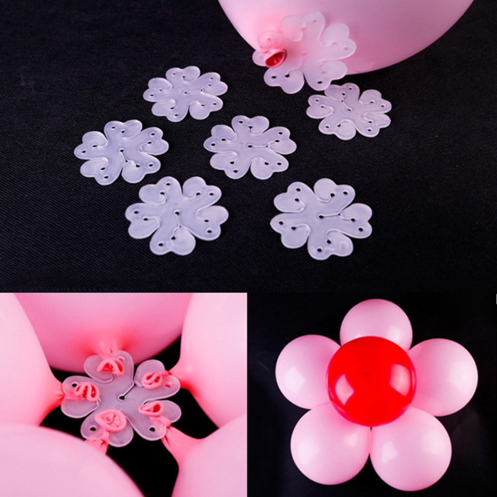 Balloon accessories 5M balloon chain single hole ribbon point wedding party birthday background decoration balloon chain arch ha