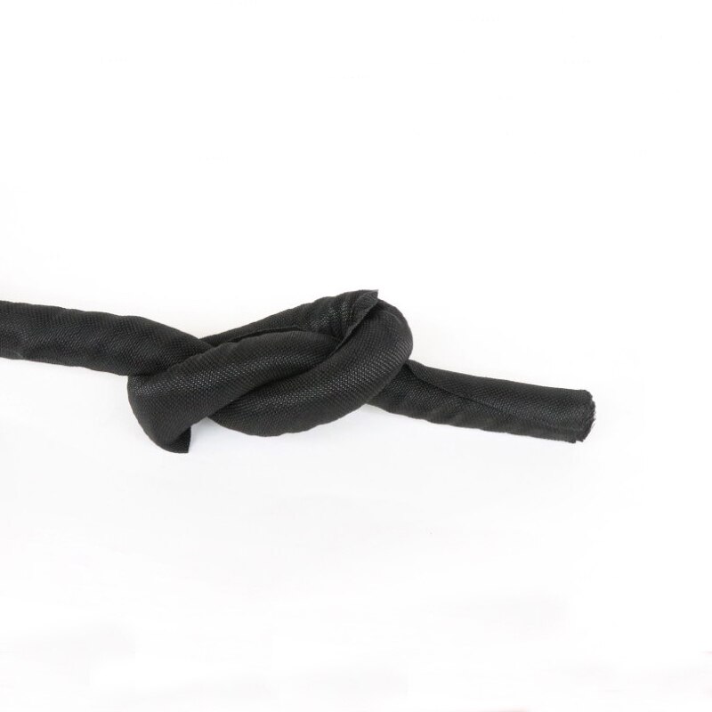 Dia 8Mm Pet Self-Close Uitbreidbaar Gevlochten Mouw Flexibele Geïsoleerde Pijp Slang Buis Draad Wrap Splitter Nylon Protector harnas