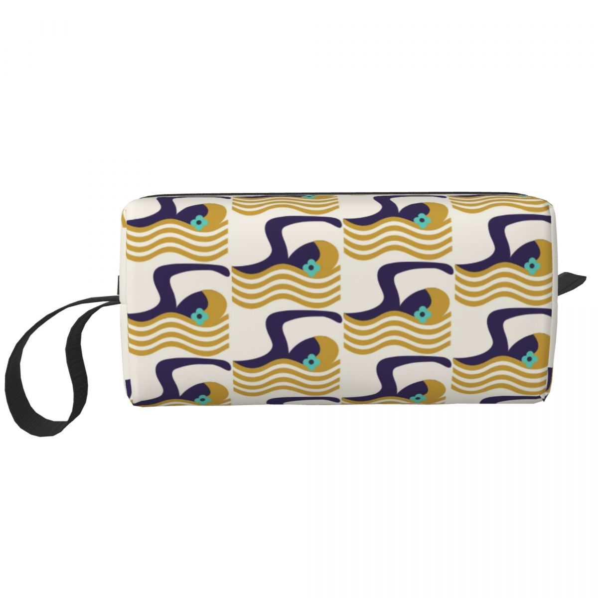 Custom Cute Print Green Dog Show Travel Toiletry Bag Orla Kiely Cosmetic Makeup Organizer Beauty Storage Bags Dopp Kit Case Box: green