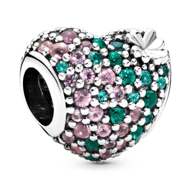 FAI DA TE di Fascino di Filatura Cuori Farfalla della Valigia di Corsa Mamma Script Caldo Cacao 925 Sterling Silver Bead Fit Originale Dei Monili Del Braccialetto: 9