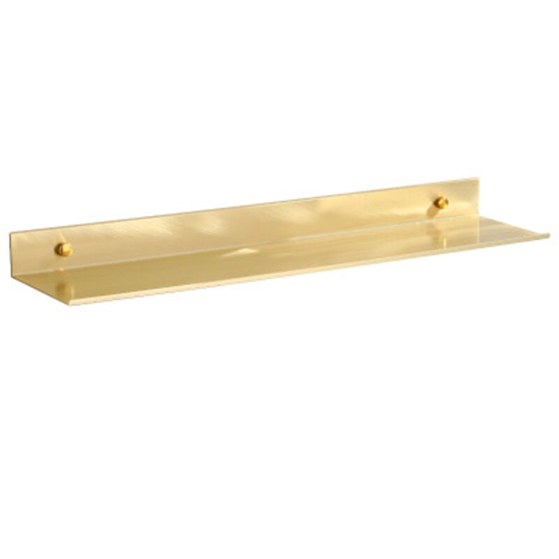 30/40/50CM Gold Bathroom Corner Shelves Bathroom Modern Gold Bathroom Shelves Kitchen Storage Rack Bathroom Shelve s