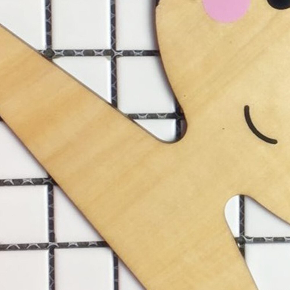 Hand Made Wooden Clothes Rack Wood Clothes Hanger Coat Hanger for Kids Room Children's Clothing Store ) Wooden hanger storage