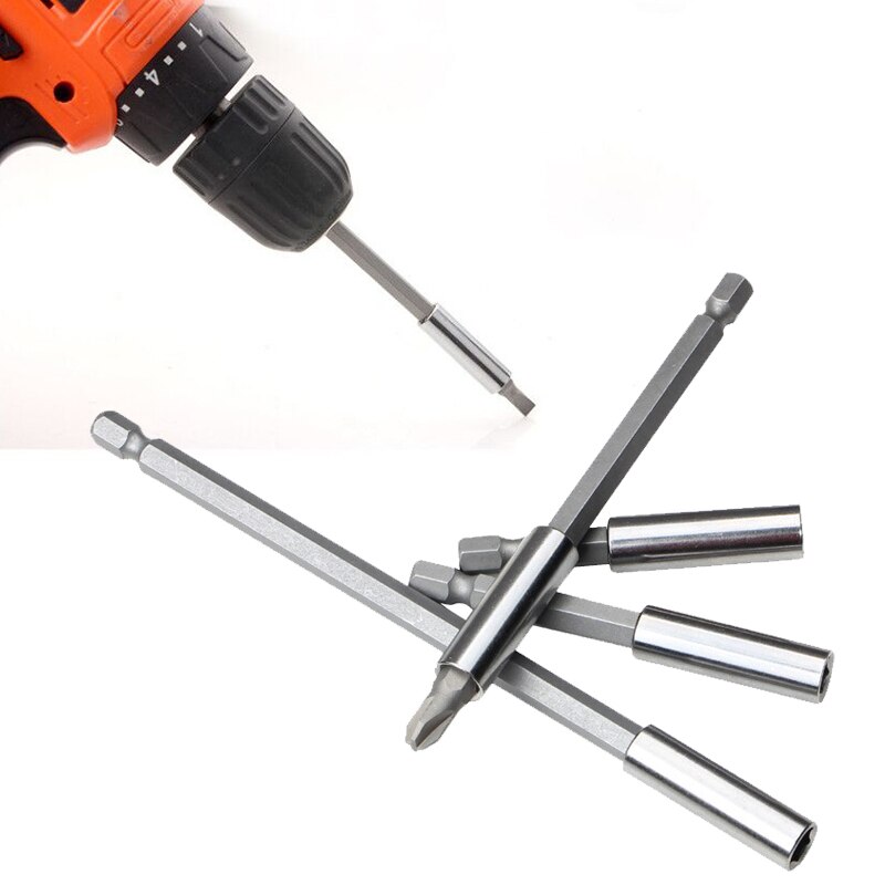 Inner hexagon batten head extension rod Extension Bit Set 1/4" Hex Rod Long Handle Shank Magnetic Screwdriver Bit Hand Tools
