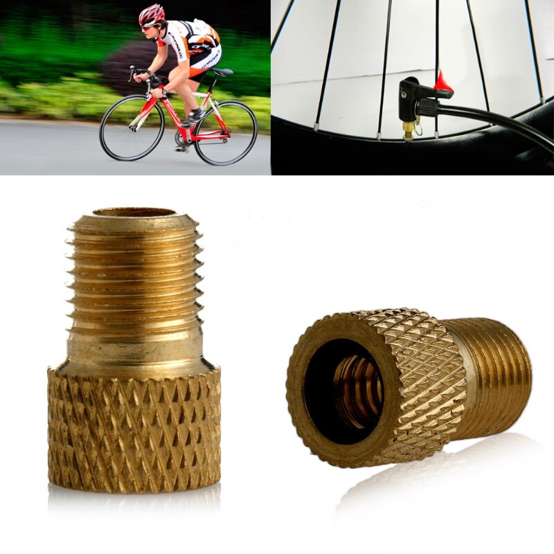 Presta to Schrader Pump Bicycle Bike Valve Adaptor