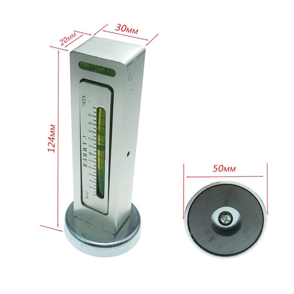 DIY Magnetic Car Camber Castor Strut Wheel Alignment Gauge Tool