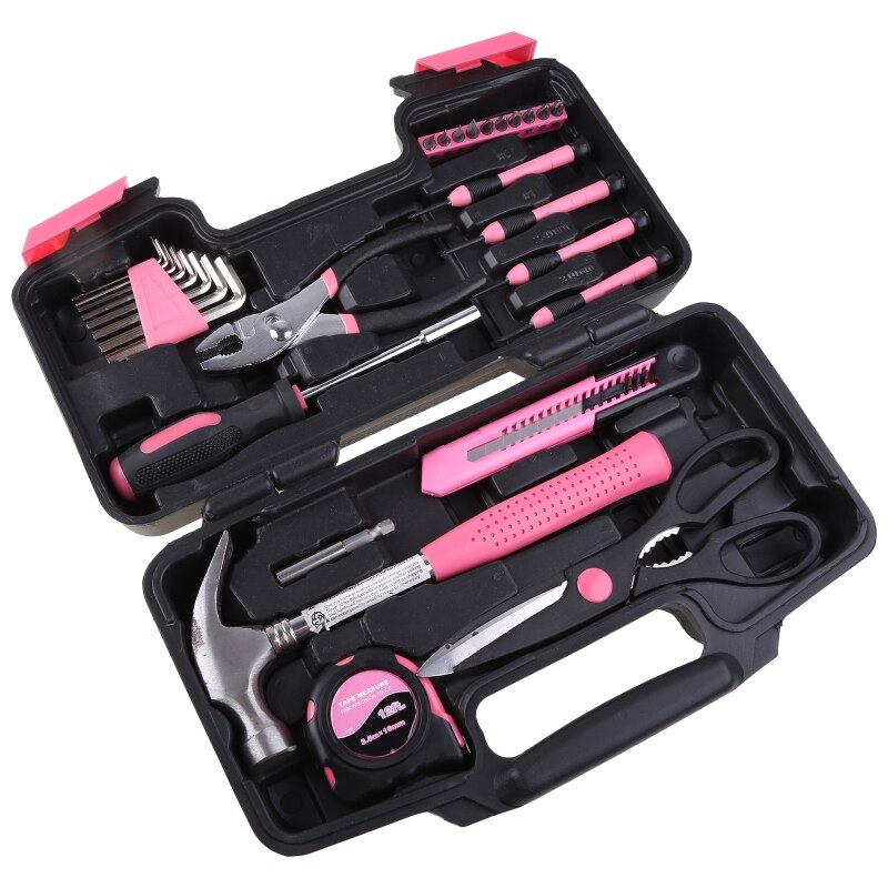 Home Tool Box 29-piece Basic Household Hand Tool Set with Tools Included Screw 페더보드 набор бит детектор проводки ключ накидной