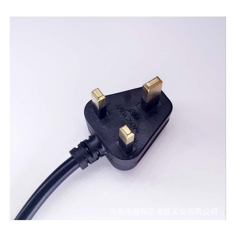 uk 3-Prong AC Power Cord cable Adapter lead Cable For Laptop HP Lenovo Sony IBM dell FOR LCD MONITOR