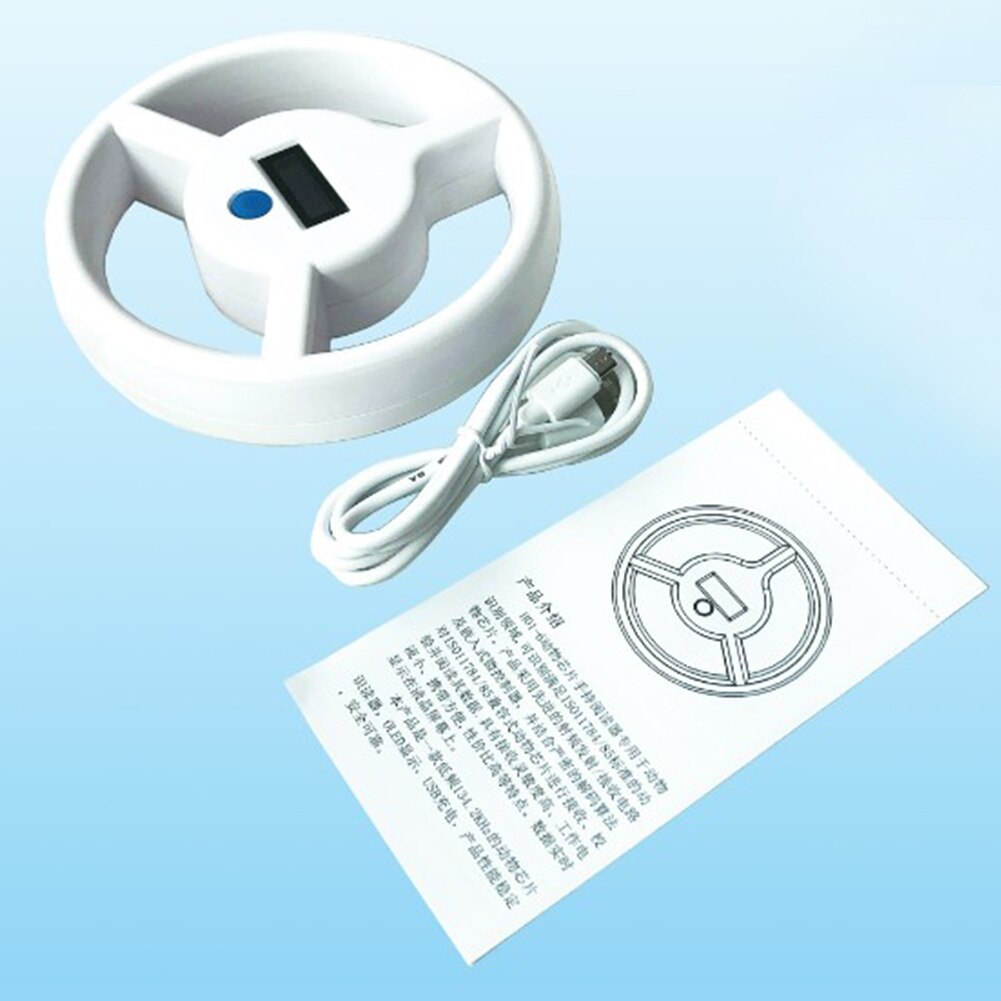 Microchip ID Animal Chip Reader Round Decoder OLED Display For Identification Portable Pet Scanner Handheld Dog Cat Universal