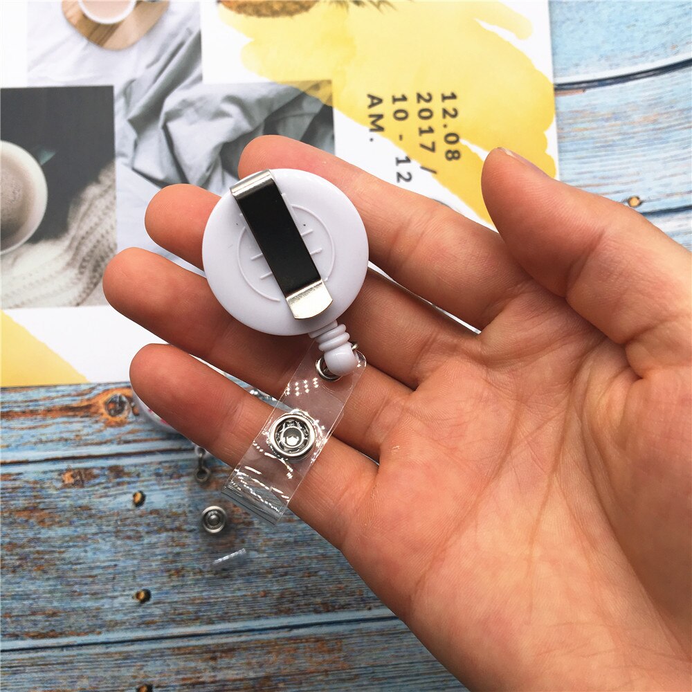 Pielęgniarka zwijany uchwyt na identyfikator kołowrotek imię i nazwisko/etui na dowód osobisty robić pielęgnacji i uczeń 24 cal przewód nylonowy