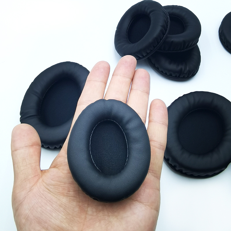Almohadillas ovaladas para auriculares, fundas de esponja, cojín de espuma de cuero 60*70 60*80 65*85 70*90 75*95 80*100 85*105 90*105 90*110 2 uds