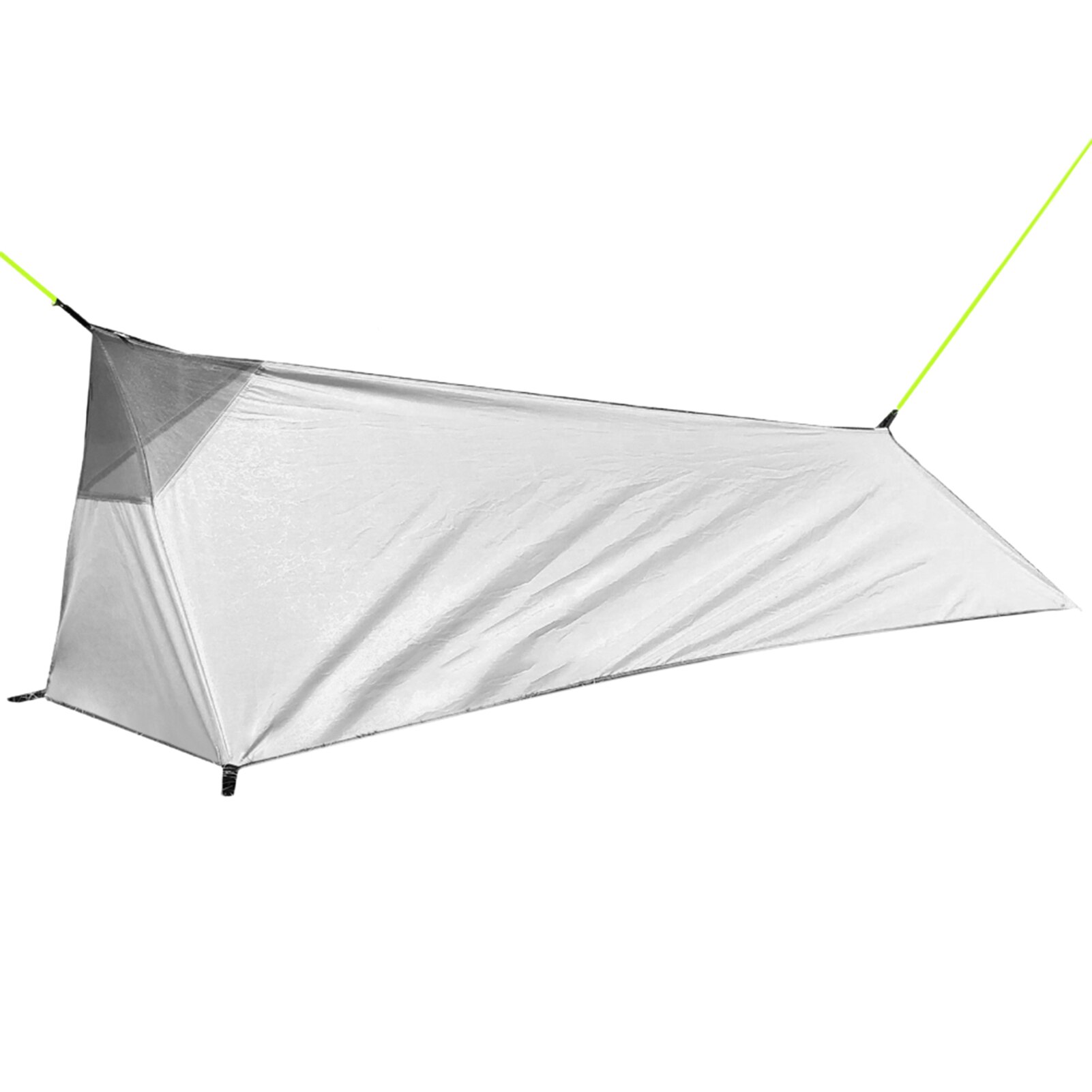A Tower Ultralight Tent 1 Person Camping Tent Portable Canopy Hiking Mountaining Backpacking Waterproof Single Tent: White