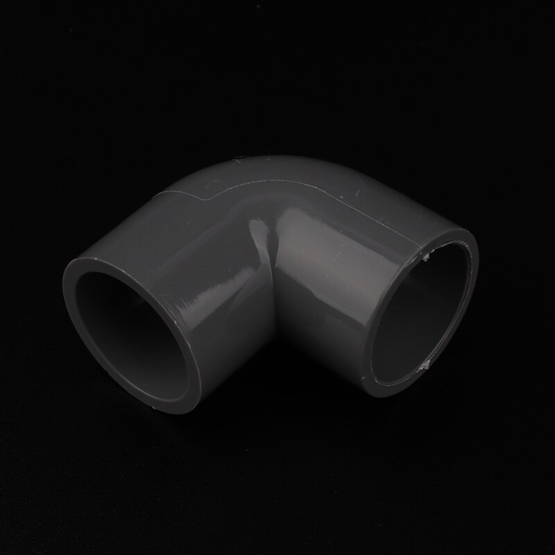 Conector acodado de PVC de 20mm, conector L de 90 grados, conexión de tubería de agua de PVC, juntas de tubería de riego de jardín, accesorios para acuario, 2 uds.