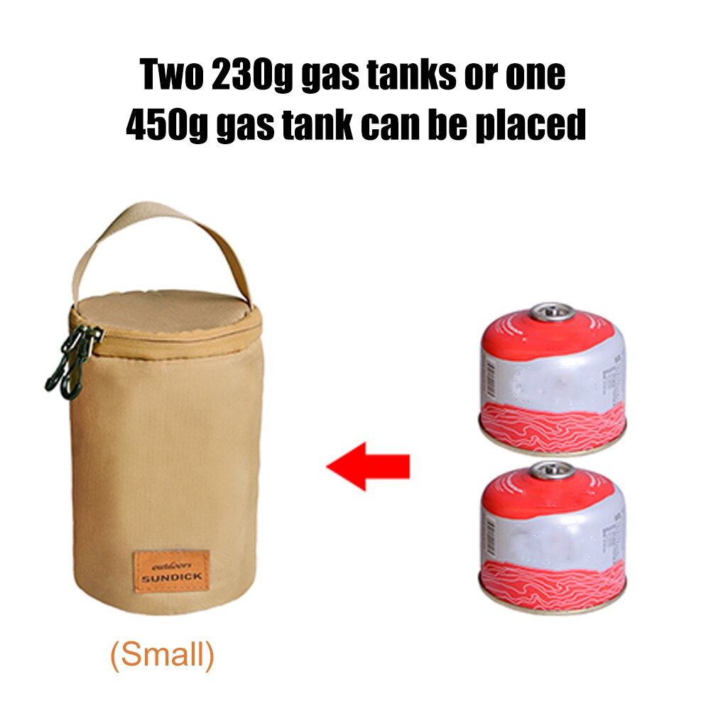 SUNDICK Gas Tank Protective Case Fuel Cylinder Cooking Protector Storage Bag Durable Outdoor Camping Gas Storage Cover Bag