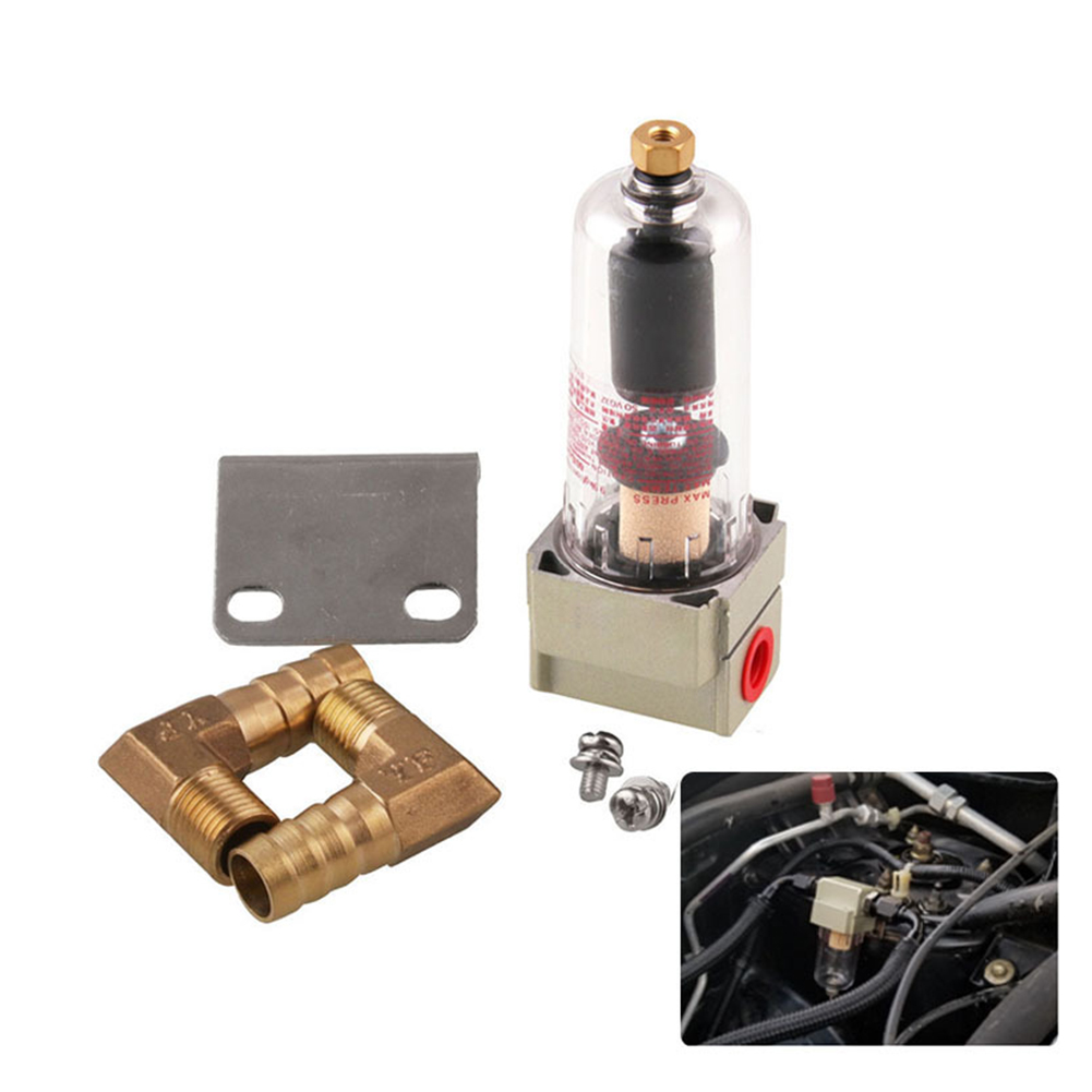 Tool Catch Reservoir Car Practical Engine Oil Separator Drain Auto 90 Degree Intake System Aluminum Replacement Universal