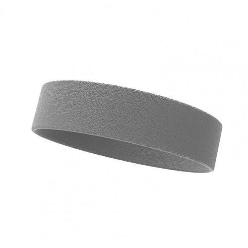 1 pc stirnbänder aus elastischem, saugfähigem baumwoll-sport-stirnband für sportliche betätigung: Hellgrau