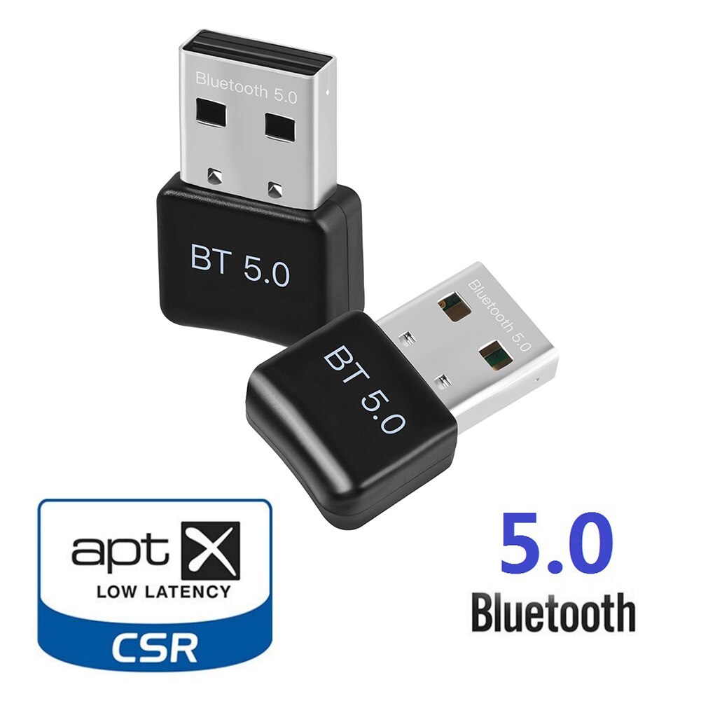 Usb Bluetooth 5.0 Adapter Sets Dongle Ontvanger Zender Huishoudelijke Computer Accessoires Voor Computer Pc Speaker