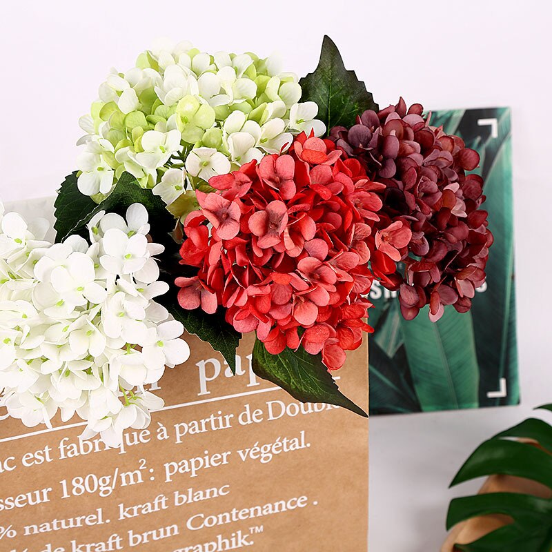 Single high simulation twig hydrangea