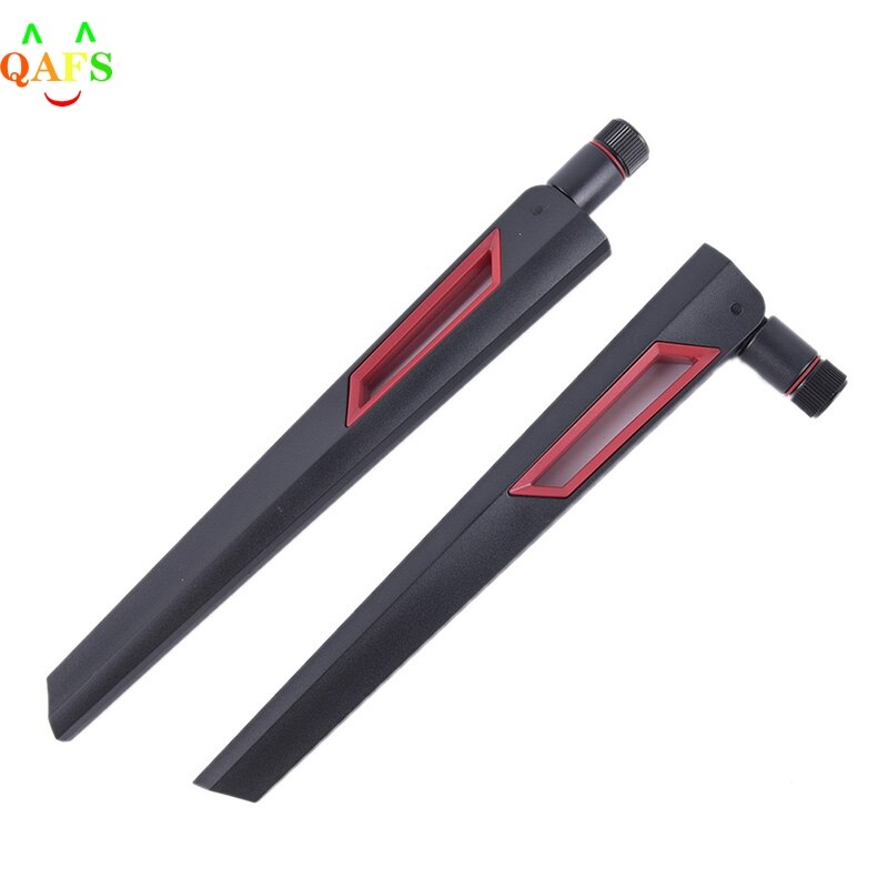 2400-2500MHz 500-5850MHz Dual Band Wifi Antenna High Gain 12dbi Ap Aerial 19.5cm With Sma Male Connector For Wilress Wlan Router